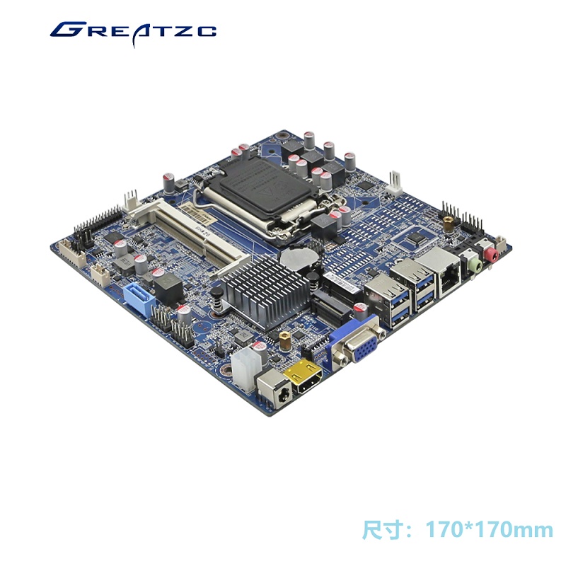 Mini ITX一体机香蕉视频黄在线看 迷你PC香蕉视频黄在线看 INTEL H310芯片组 支持9、8、7、6代CPU