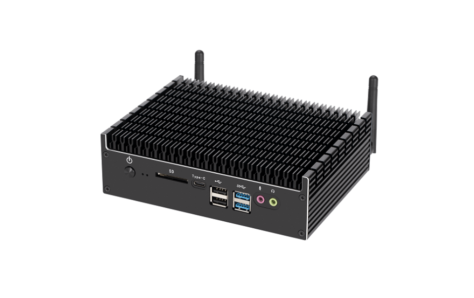 intel 8代10代无风扇工控香蕉视频91APP下载ZC-WG10双网带COM口双屏4K显示