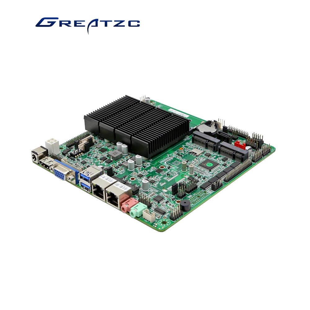 ZC-ITX40D-J4125四核无风扇miniITX工控香蕉视频黄在线看支持双网6串EDPLVDS